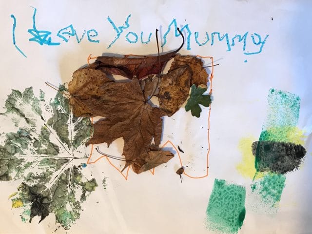 Autumn Leafs for Mummy